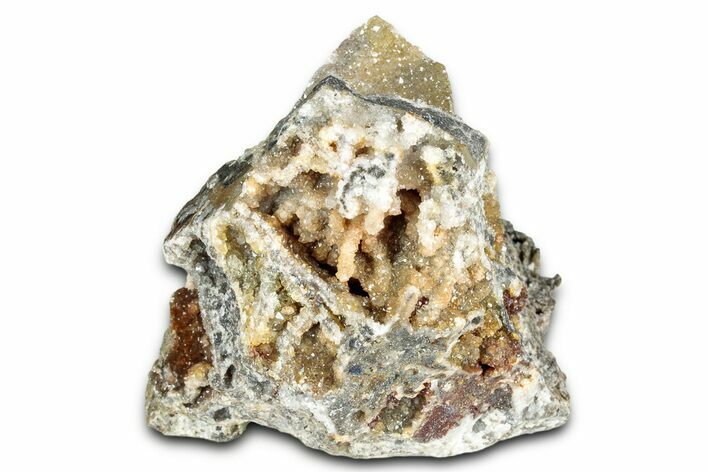 Druzy Turkish Citrine Crystal Cluster - New Find! #336936